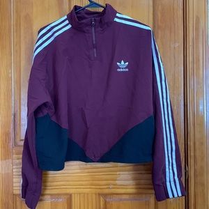 NWOT ADIDAS Cropped Turtleneck Sweater